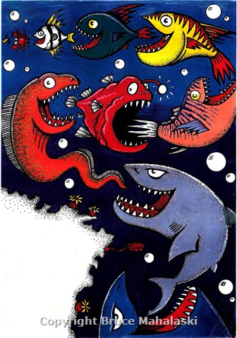 012- Deep Sea Foodchain One